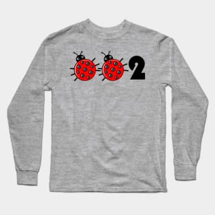 002 - pickleball ladybird edition Long Sleeve T-Shirt